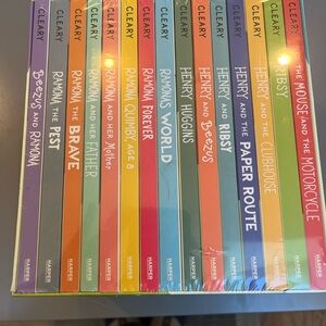 Colorful Children's Book Set by Cleary